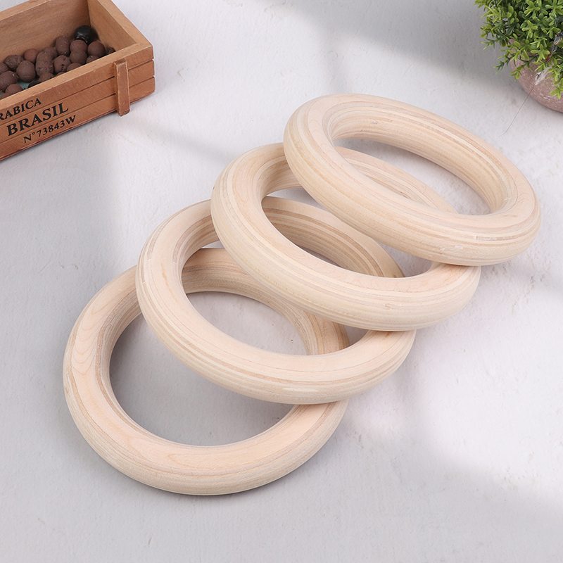 Home Gym Routine - 2Pcs/Pairs Portable Crossfit Gymnastics Rings Wooden