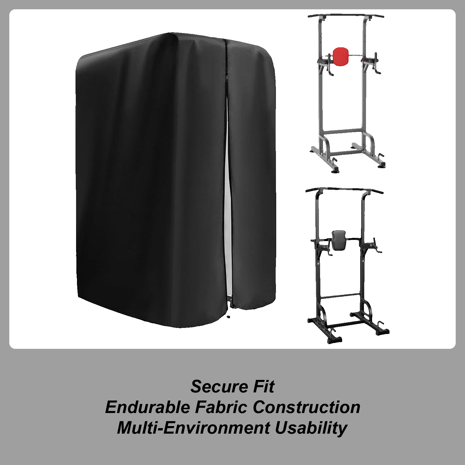 Home Gym Routine - Pull-up Dip Station Cover Dustproof Strength