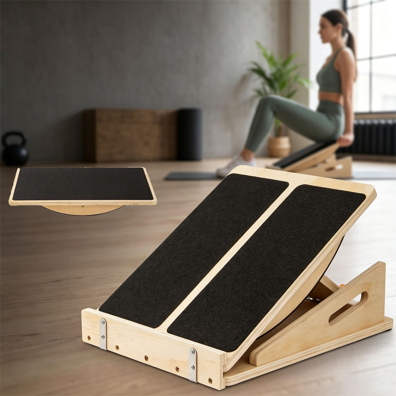 2‑in‑1 Wooden Balance Board &  - Leg Home Gym Workout 评论和价格