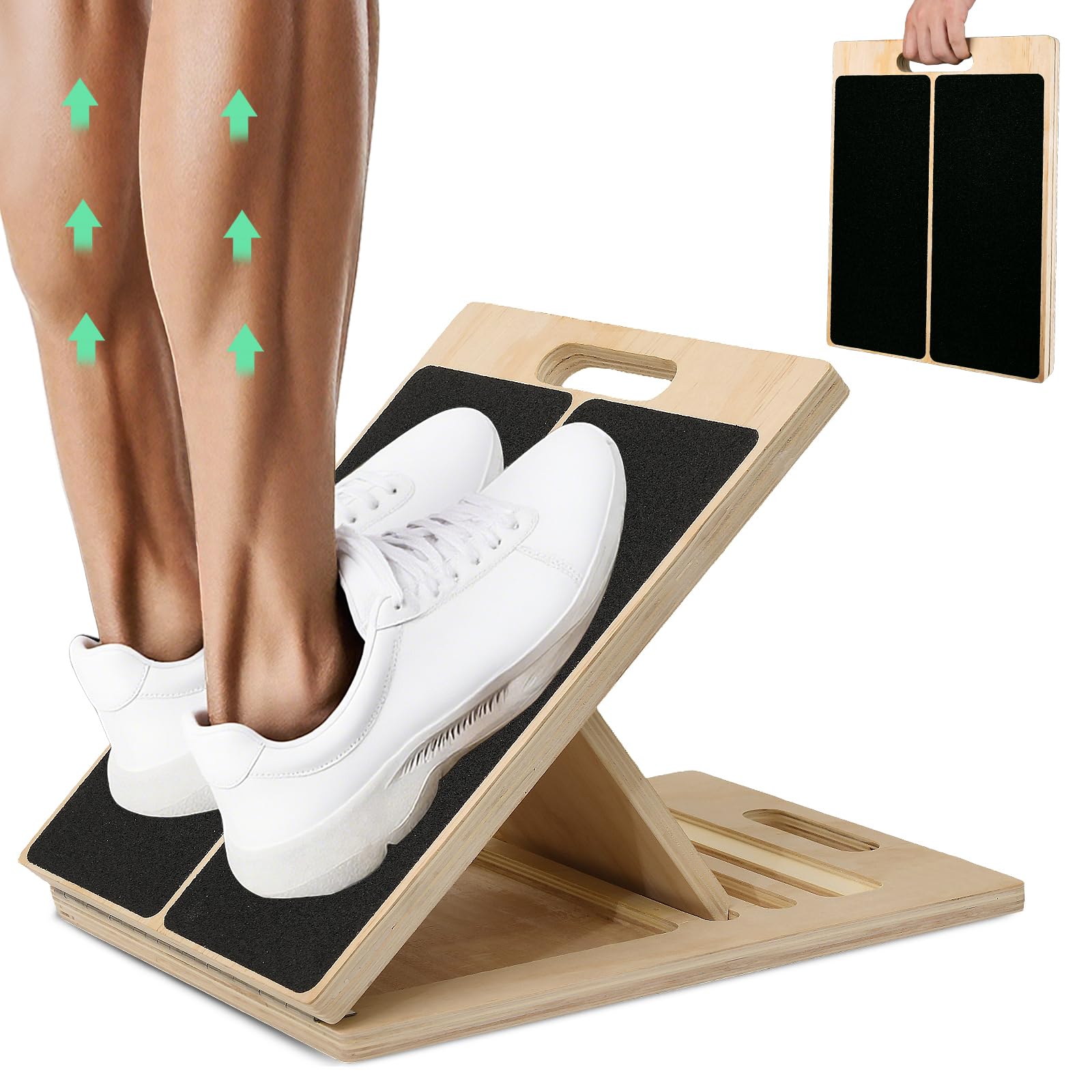 2‑in‑1 Wooden Balance Board &  - Leg Home Gym Workout 评论和价格
