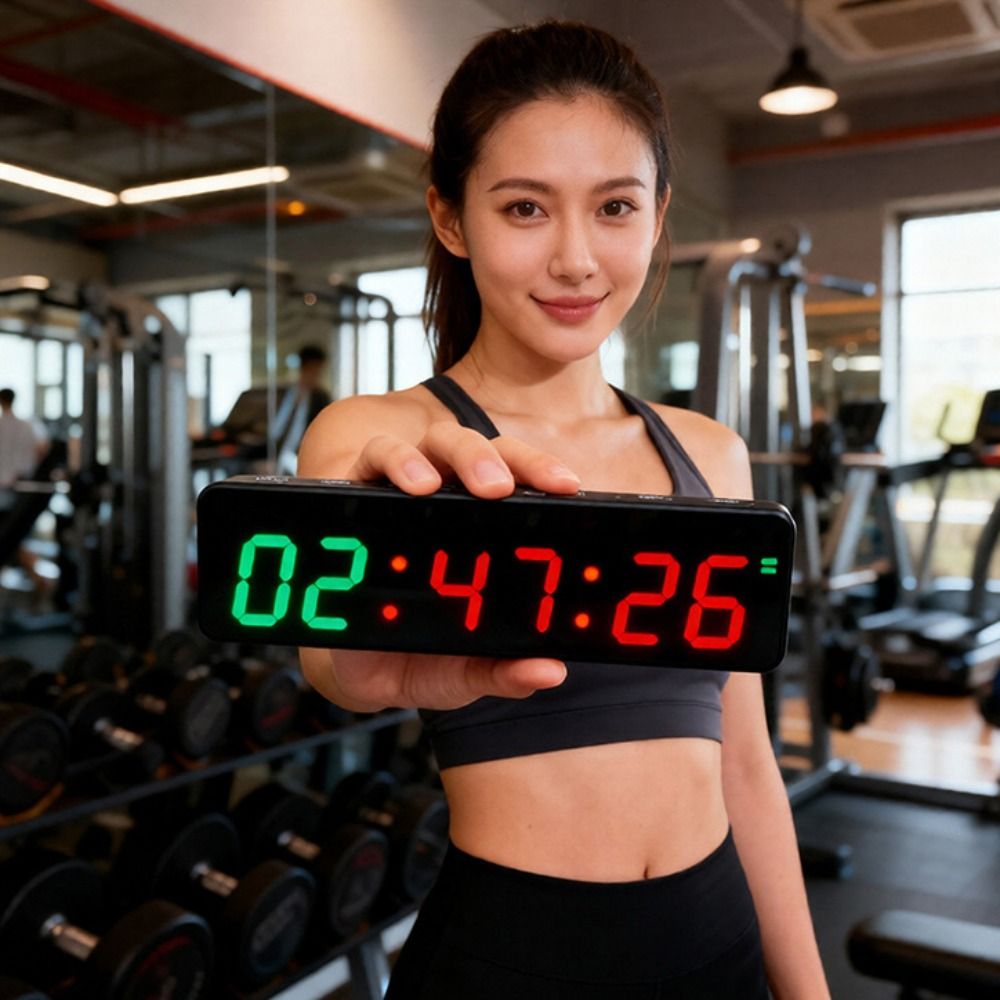 Stopwatch Rechargeable Gym Tim - Home Gym Portable 评论和价格